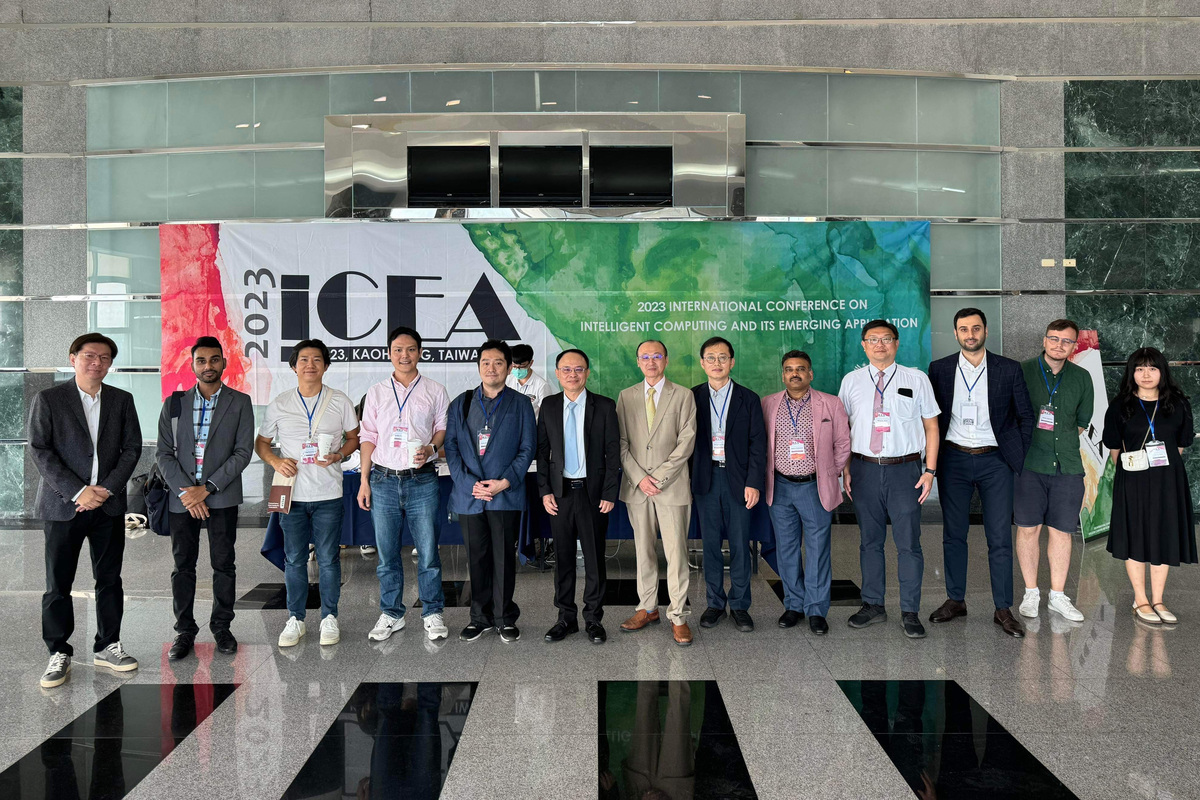 ICEA 2023智慧計算與其新興技術研討會由國立高雄科技大學資管系負責主辦，2023年12月14至15日於第一校區舉辦，聚集100餘國內外學者、研究人員以及產業人士。並邀請到羅威、韓國、澳洲等國三位重要資訊領域學者發表專題演講，包括自動駕駛、AI深度學習、區塊鏈資安領域及巨量資料數據挖掘等主題。ICEA 2024將由日本東京大學主辦。